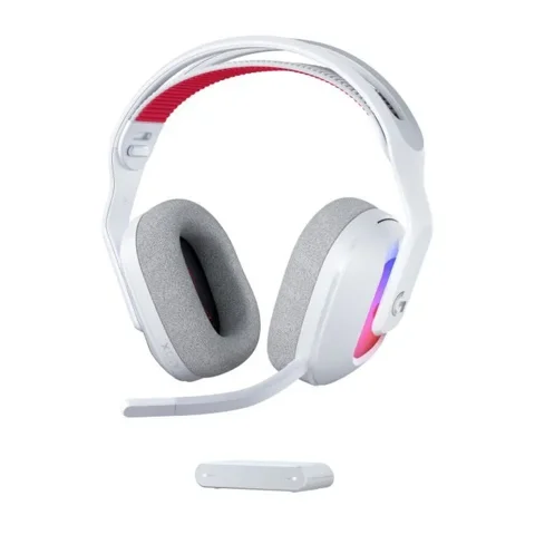 Logitech G Casque gamer - sans fil - Logitech G - Astro A20 X - Lightspeed - Blanc