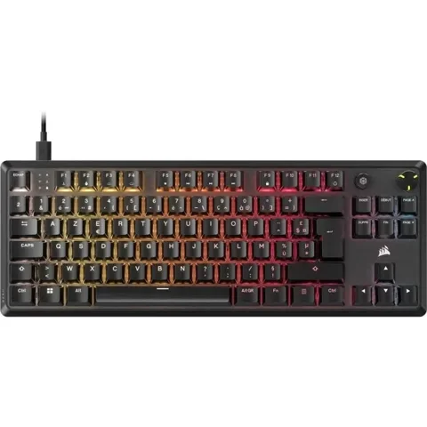 Corsair Clavier Gaming - CORSAIR - K70 Core TKL - RGB - Switchs MLX Red v2 - Filaire
