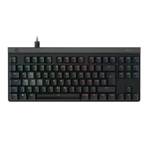 Logitech G Clavier gamer - Filaire - Logitech G - G515 Rapid TKL - Noir