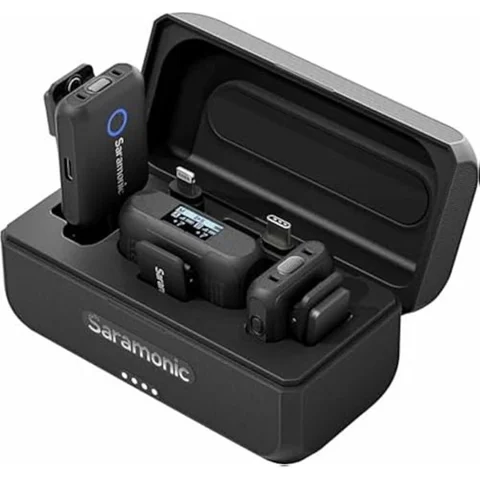 SARAMONIC Saramonic Blink 500+ B2 — Système micro sans fil lavalier pour 2 personnes USB-C & 3 5 mm noir