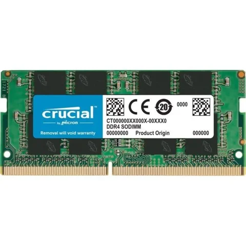 Crucial Mémoire Crucial CT8G4SFS824A 8Go DDR4 2400 MT/s PC4-19200 Single Rank x8 SODIMM 260-Pin
