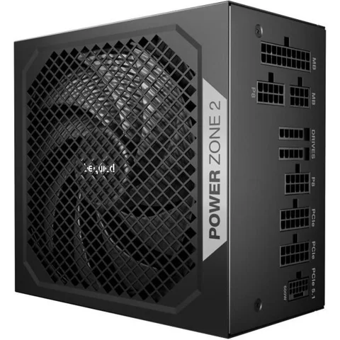 BE QUIET Alimentation PC - BE QUIET! - POWER ZONE 2 - 1000 W - Certifié 80 Plus Platinum - Modulaire