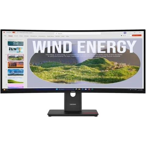 Lenovo Écran LED - LENOVO - ThinkVision T34WD-40 - 34 pouces - 3440 x 1440 - 120 Hz - VA