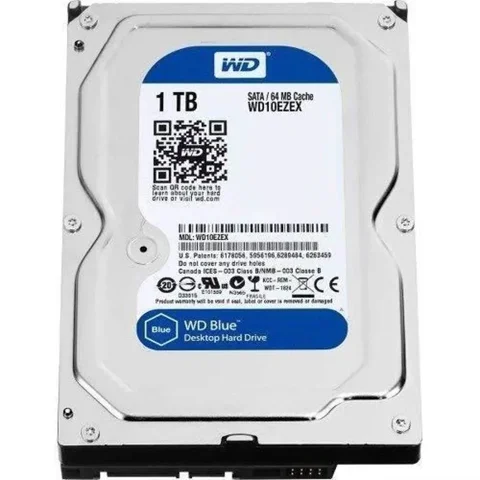 Western Digital Disque dur interne WESTERN DIGITAL Caviar Blue 1 To - SATA 6Gb/s - 7200 Tours/min