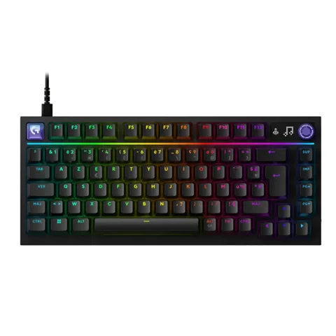 Logitech G Clavier gamer - Filaire - Logitech G - G316 X 75 - AZERTY - USB - Noir