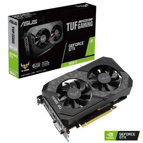 Asus ASUS TUF Gaming - Carte Graphique Nvidia GeForce GTX 1660 Ti EVO OC Edition - 6 Go GDDR6