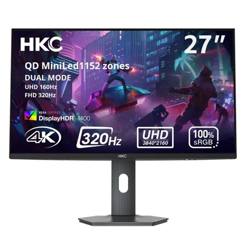 HKC Ecran PC Hkc Gaming G27M7Pro 27 160 Hz 4K Gris anthracite