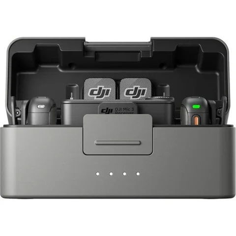 DJI Kit micro sans fil - DJI - Mic 3 - 2 émetteurs (TX) - 1 récepteur (RX) - Recharge rapide