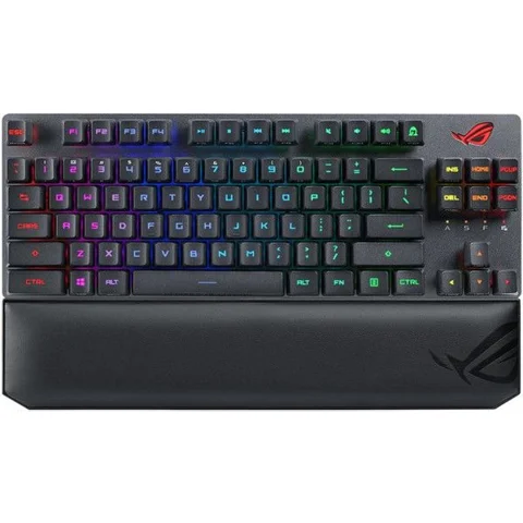 Asus Clavier - ASUS - ROG Strix Scope RX TKL Wireless Deluxe - Opto-mécanique - RGB - Sans fil