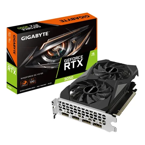 Gigabyte Carte graphique - GIGABYTE - Windforce OC - RTX 3050 - 6Go