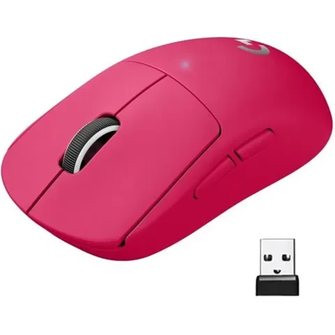 Logitech G Souris gamer - Sans fil - Logitech G - G Pro X Superlight - Rose