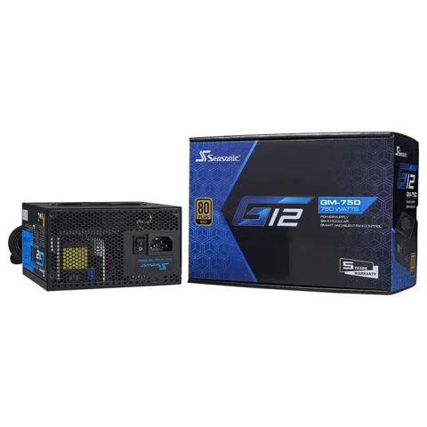 Seasonic Alimentation ATX - Seasonic - G12 GM-850 - 850W - 80+ Gold - Ventilateur silencieux