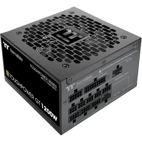 Thermaltake THERMALTAKE - Toughpower GT - Alimentation PC - 1200 W - 80+ Gold - ATX3.1 - Full modulaire - PCI-E 5.1 12VHPWR